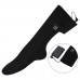 1 Pair of Skiing Heated Socks For Men Women Winter Warming Cycling Hiking Snowboard Socks