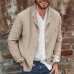 Men's Loose Cotton and Linen Suit Jacket 23703706X