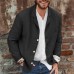 Men's Loose Cotton and Linen Suit Jacket 23703706X