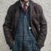 Men's Retro Checkered Lapel Loose Jacket 84918520X